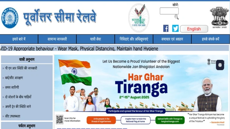 Railway NFR 56 Sports Quota Recruitment 2025