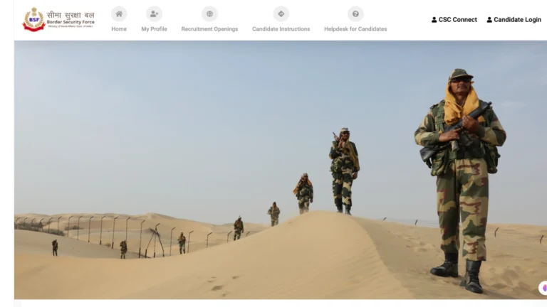 BSF 391 Constable Sports Quota Online Form 2025 